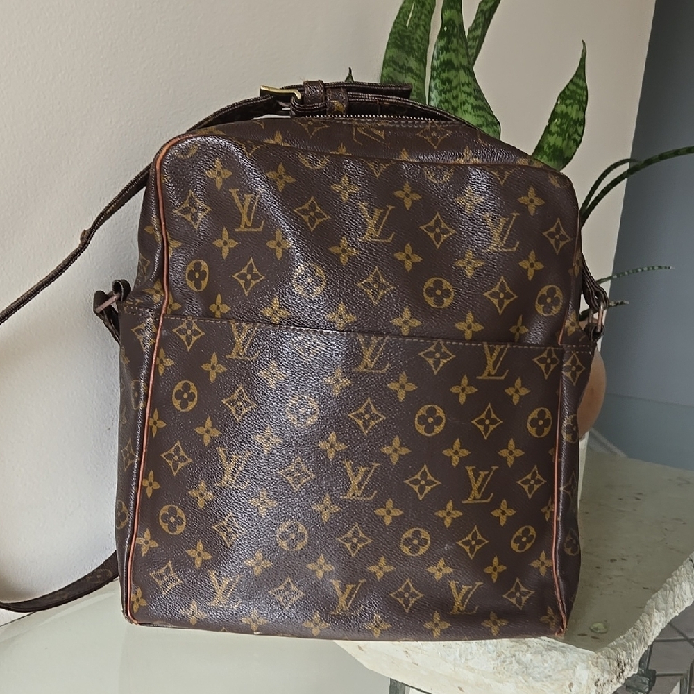 Louis Vuitton Brown Monogram Messenger Bag